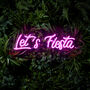 Let's Fiesta Neon Wall Light, thumbnail 1 of 2