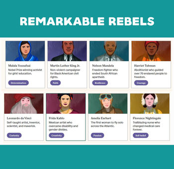 Your Remarkable Rebels Gift For Strong Minded Kids, 5 of 7