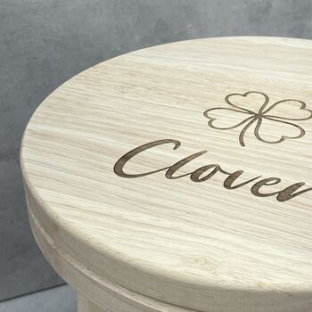 Personalised Children's Wooden Stool, 7 of 7