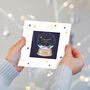 Personalised Baby’s First Christmas Photo Reveal Card, thumbnail 1 of 7