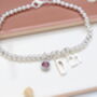 Personalised 21st Birthday Charm Bracelet, thumbnail 6 of 9