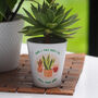Dad 'Try Not To Kill This One' Plant Pot, thumbnail 2 of 3