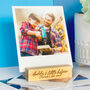 Personalised Father's Day Wooden Photo Holder, thumbnail 1 of 3