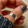 Bridesmaid Personalised Adjustable Sterling Silver Ring, thumbnail 5 of 7