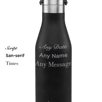 Ohelo Custom Bottle – Black, 3 of 8