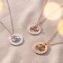 Family Eternal Ring And Birthstone Necklace Photo Set, thumbnail 2 of 12