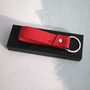 Colourful Personalised Leather Keyring, thumbnail 5 of 7