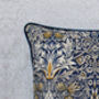 Blue Indigo Snakeshead William Morris 18' Cushion Cover, thumbnail 3 of 8