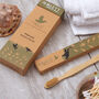 Set Of Four Numbered Adult Bamboo Toothbrushes, thumbnail 2 of 10