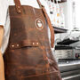 Company Branded Logo Leather Apron, thumbnail 3 of 8
