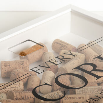 Personalised Cork Collector Frame, 5 of 7