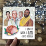 I Love It When A Ham Comes Together Christmas Card, thumbnail 1 of 3