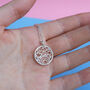 18k Gold Vermeil Or Sterling Silver Sunny Days Necklace, thumbnail 6 of 8