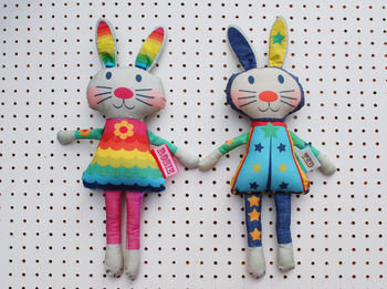 Superhero Easter Bunny Personalised Doll Sewing Kit, 5 of 8