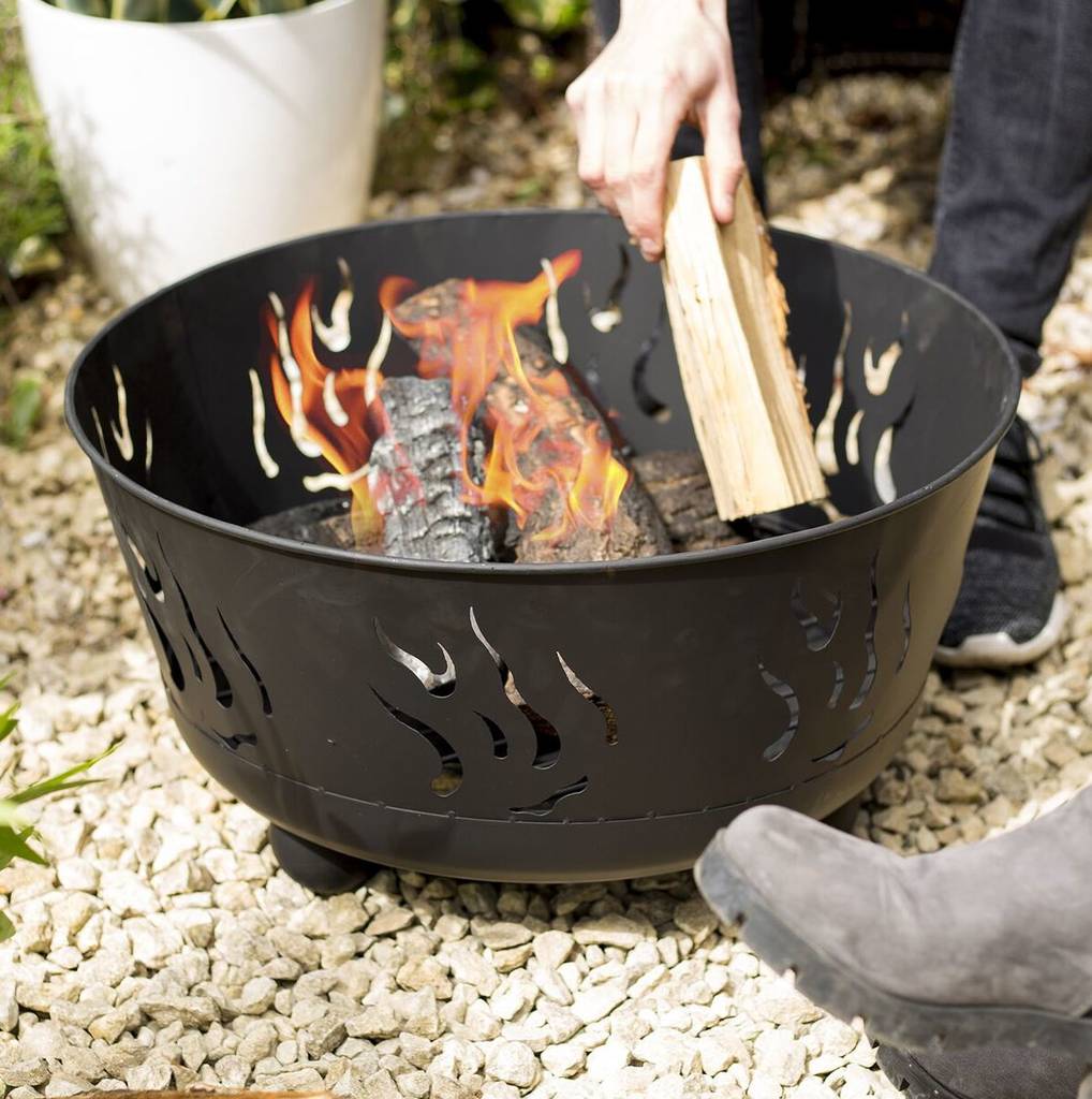 Steel Pattern Dabko Firepit