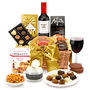 Christmas Carol Food Hamper With Red Wine, thumbnail 1 of 4