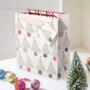 Luxury Dotty Trees Christmas Gift Bag, thumbnail 1 of 3
