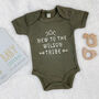 Personalised New To The Tribe Babygrow, thumbnail 8 of 11