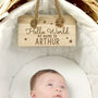 Personalised 'Hello World' Wooden Sign, thumbnail 1 of 6