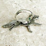 Fox Ring Antiqued Pewter, thumbnail 2 of 2
