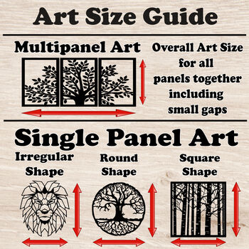 Contemporary Rectangle Panel Art Wooden Decor, 8 of 8