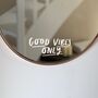 Positive Vibes Only Vinyl Mirror Decal, thumbnail 1 of 2