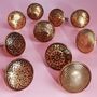 G Decor Versailles Vintage Gold Brass Door Knob, thumbnail 1 of 12