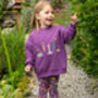 Purple Science Sweatshirt For Kids, thumbnail 4 of 12