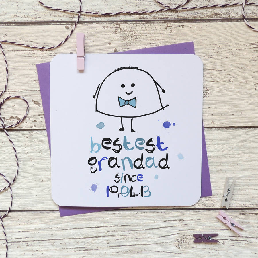 Download 'bestest grandad/grandpa' greeting card by parsy card co ...