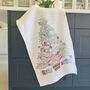 'Oh Christmas Tree' Linen T Towel, thumbnail 1 of 4