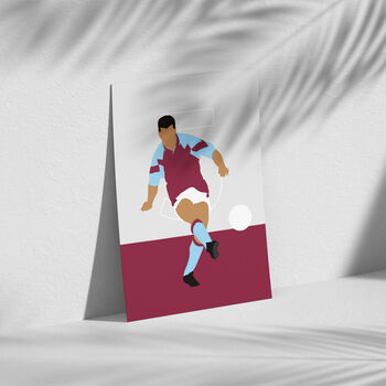 Paul Mc Grath Aston Villa Football Poster, 2 of 3