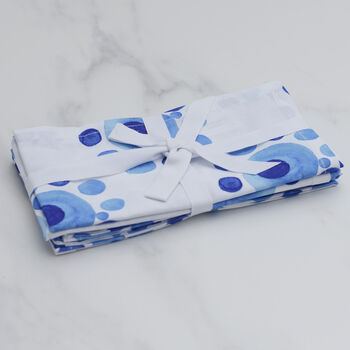 Blue And White Napkins, 2 of 12