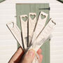 Ceramic Heart Herb And Vegetable Markers, thumbnail 2 of 7