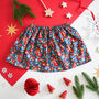 Liberty Of London Christmas Children's Skirt With Elasticated Waist, thumbnail 2 of 5