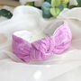 Embroidered Knot Headband, thumbnail 4 of 5