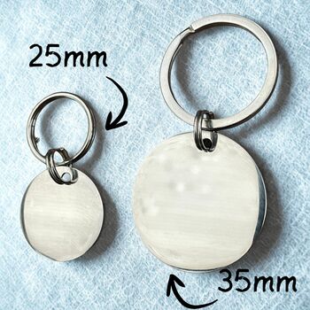 Customisable Dog Tag, Pet ID Tag With Pet Portrait, 5 of 5