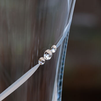 Personalised Vase With Swarovski Crystals, 5 of 7