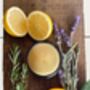 Sicilian Citrus, Lavender And Rosemary Scented Candle, thumbnail 4 of 10
