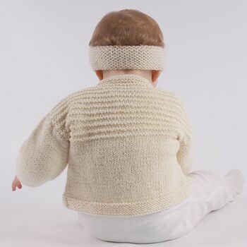 Baby Cardi Knitting Kit, 3 of 12