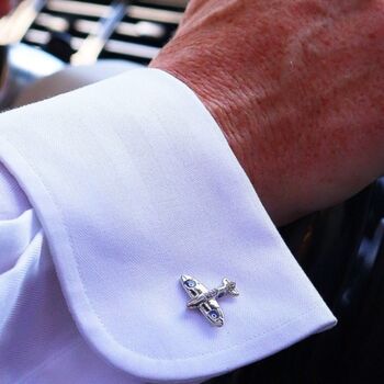 Personalised Spitfire Cufflinks For Father's Day, 10 of 10