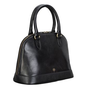 Personalised Ladies Genuine Leather Handbag 'Rosa', 8 of 12