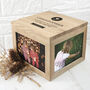 Personalised Christening Oak Photo Keepsake Box, thumbnail 4 of 6