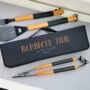 Personalised Barbecue Time BBQ Tool Set, thumbnail 1 of 3