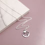 Anniversary Sterling Silver Initial Necklace, thumbnail 12 of 12