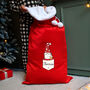 Personalised Gonk Christmas Sack For Him, thumbnail 2 of 2