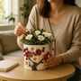 Designer Inspired 3D Tabletop Flower Vase / Planter, thumbnail 3 of 8