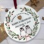 Personalised Nanny And Grandad Christmas Decoration, thumbnail 1 of 3