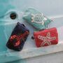 Velvet Beaded Lobster Coin Purse, thumbnail 1 of 3