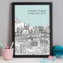 Personalised Leeds Graduation Gift Print, thumbnail 6 of 9