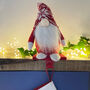 Tomte Christmas Stocking Hangers Two Colours, thumbnail 3 of 3
